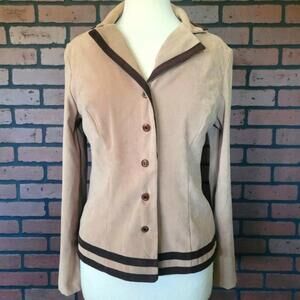 Sag Harbor Tan Blazer Size 8